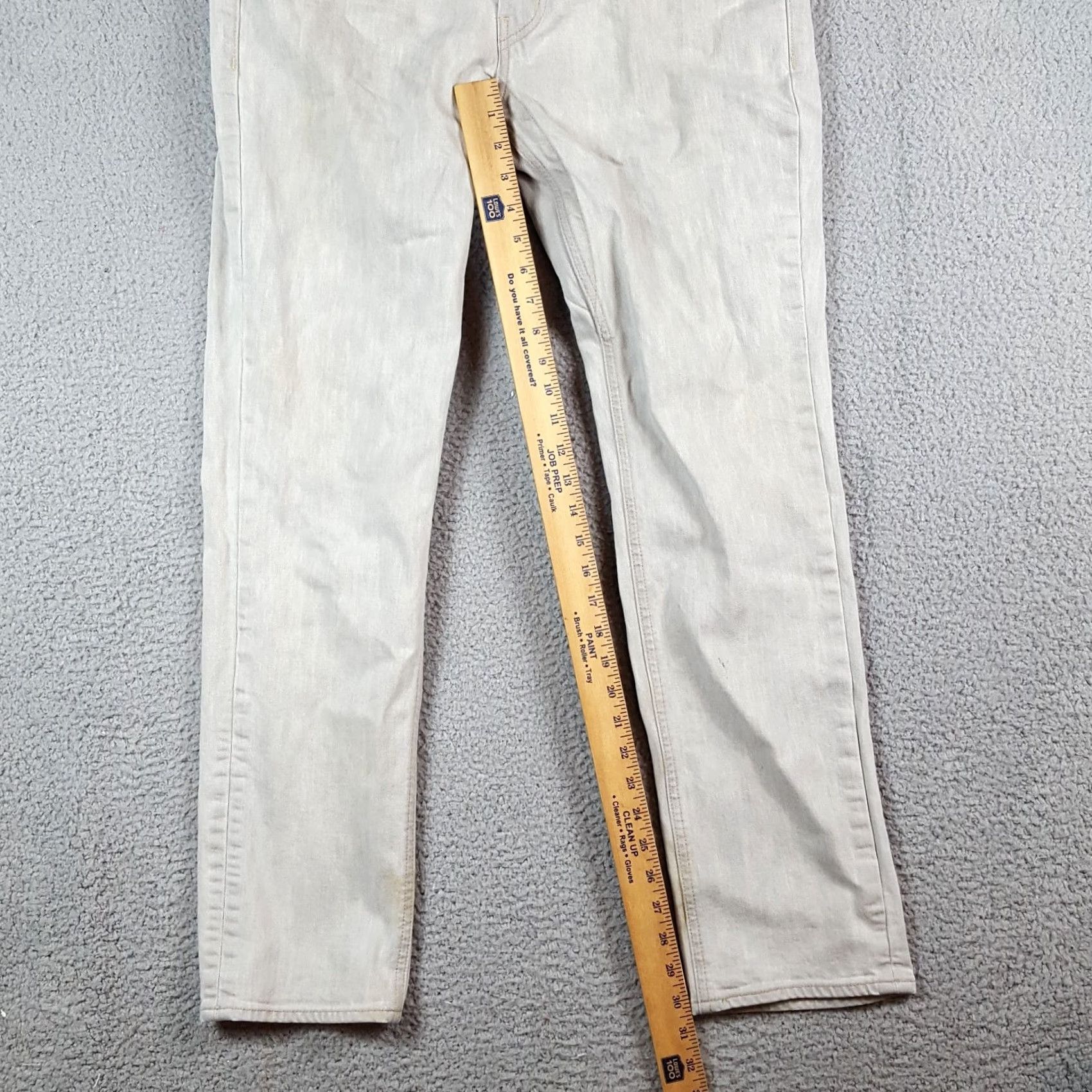 Levi's VINTAGE Levi's 511 Slim Denim Jeans Gray 34x32 Men Size US 34 / EU 50 - 7 Thumbnail