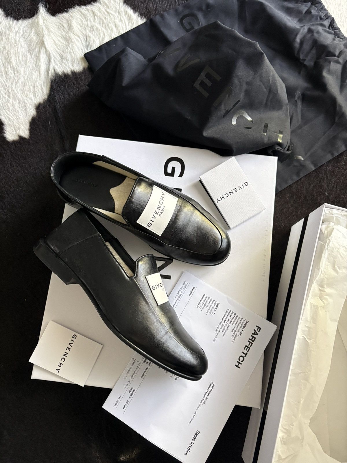 Givenchy Label loafers in leather Size US 9 / IT 39 - 2 Thumbnail