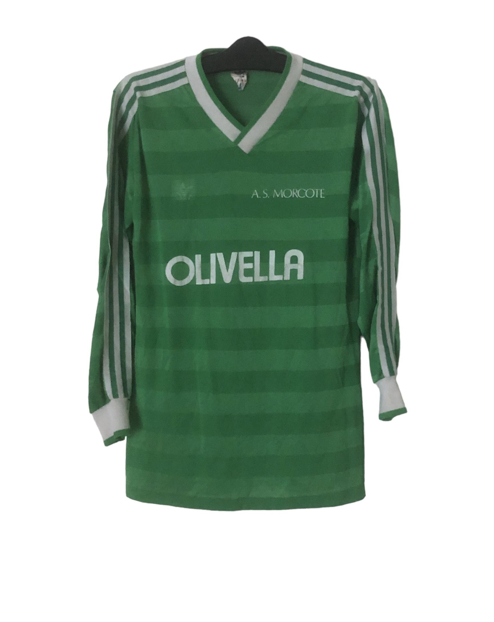 Vintage Adidas Jersey A.S. Morcote Long Sleeves