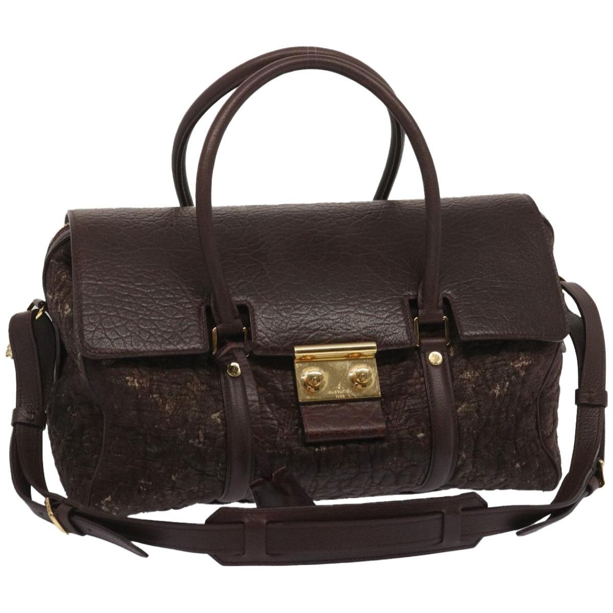 Louis Vuitton LOUIS VUITTON Monogram Volupte Psyche Hand Bag Bordeaux Size ONE SIZE - 1 Thumbnail