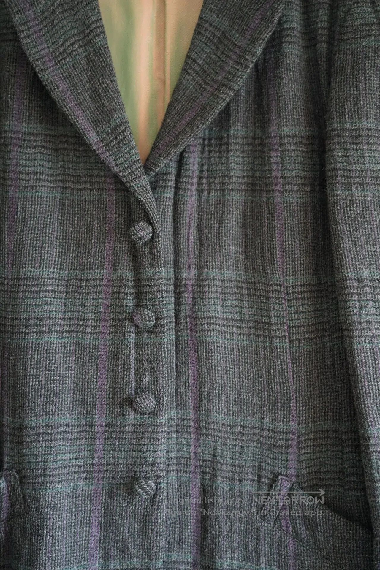 Yohji Yamamoto yohji yamamoto plaid wool coat. Size US M / EU 48-50 / 2 - 4 Thumbnail