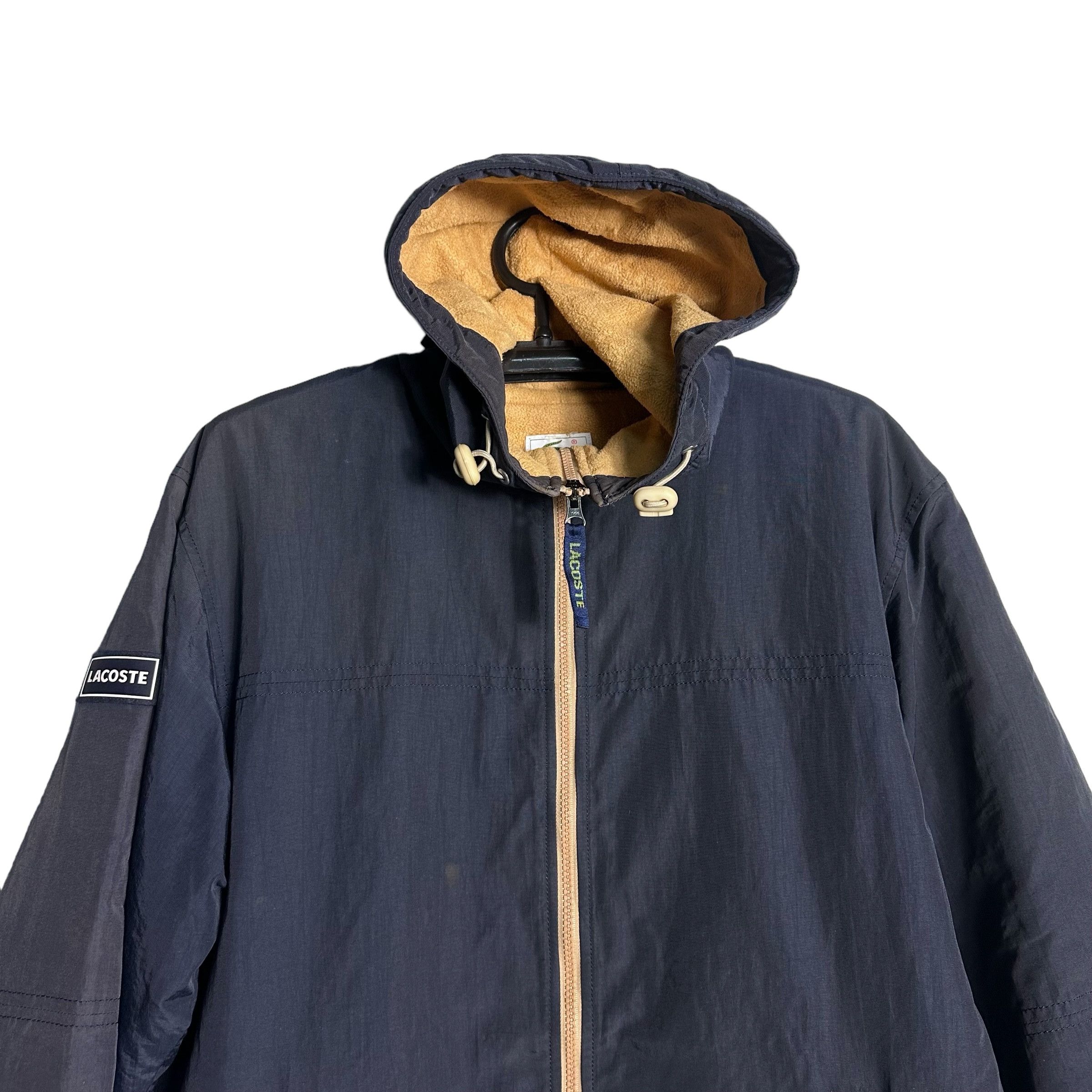 Lacoste 🔥RARE🔥Vintage Lacoste Full Zipp Hoodie Fleece Lined Jacket Size US XXS / EU 40 - 2 Thumbnail