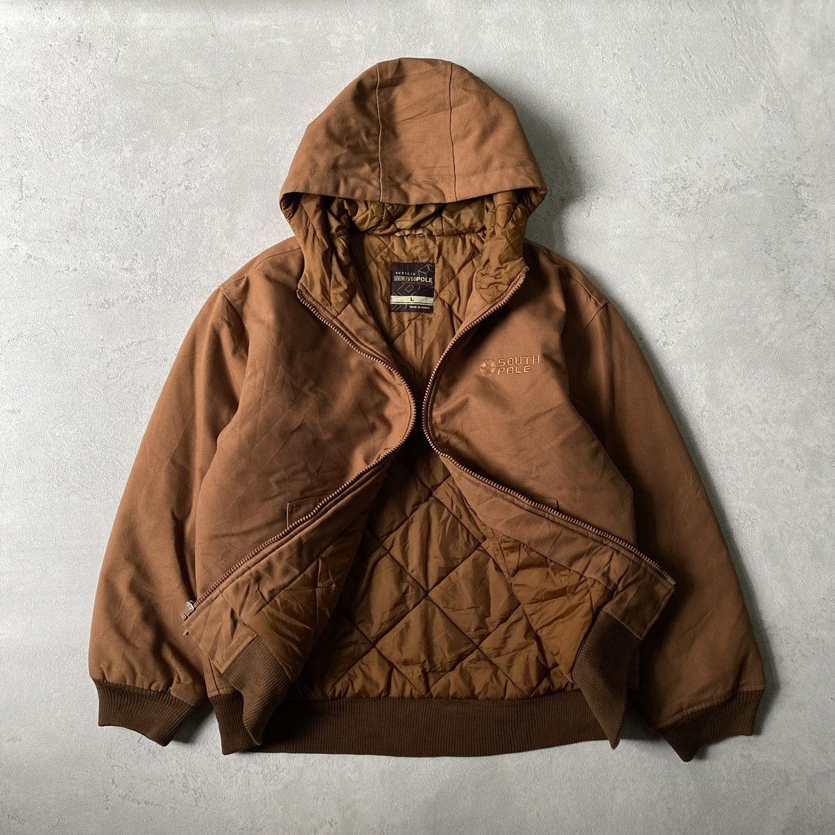 Southpole × Vintage southpole duck canvas active jacket like a carhartt Size US L / EU 52-54 / 3 - 3 Thumbnail