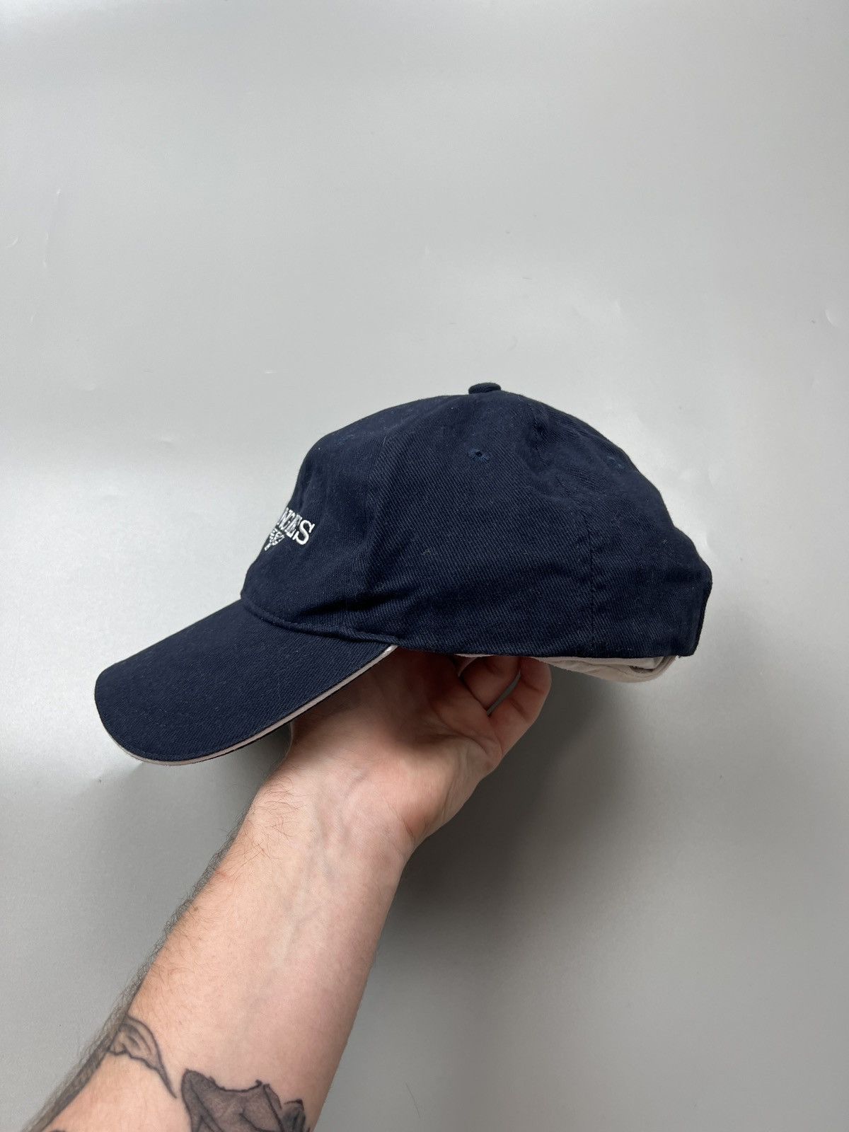 Longines Longines Navy Blue Baseball Cap Hat (Y0472) Size ONE SIZE - 4 Thumbnail