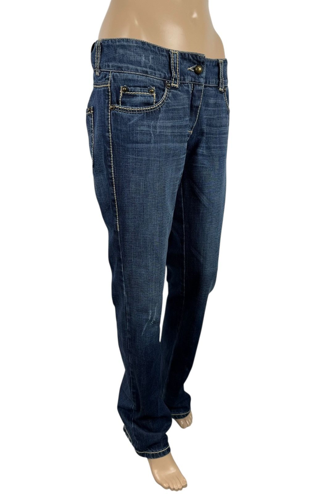 Other Angelo Mozzillo Fashion Fantasy Art Denim Jeans Vintage 42 Size 28" / US 6 / IT 42 - 6 Thumbnail