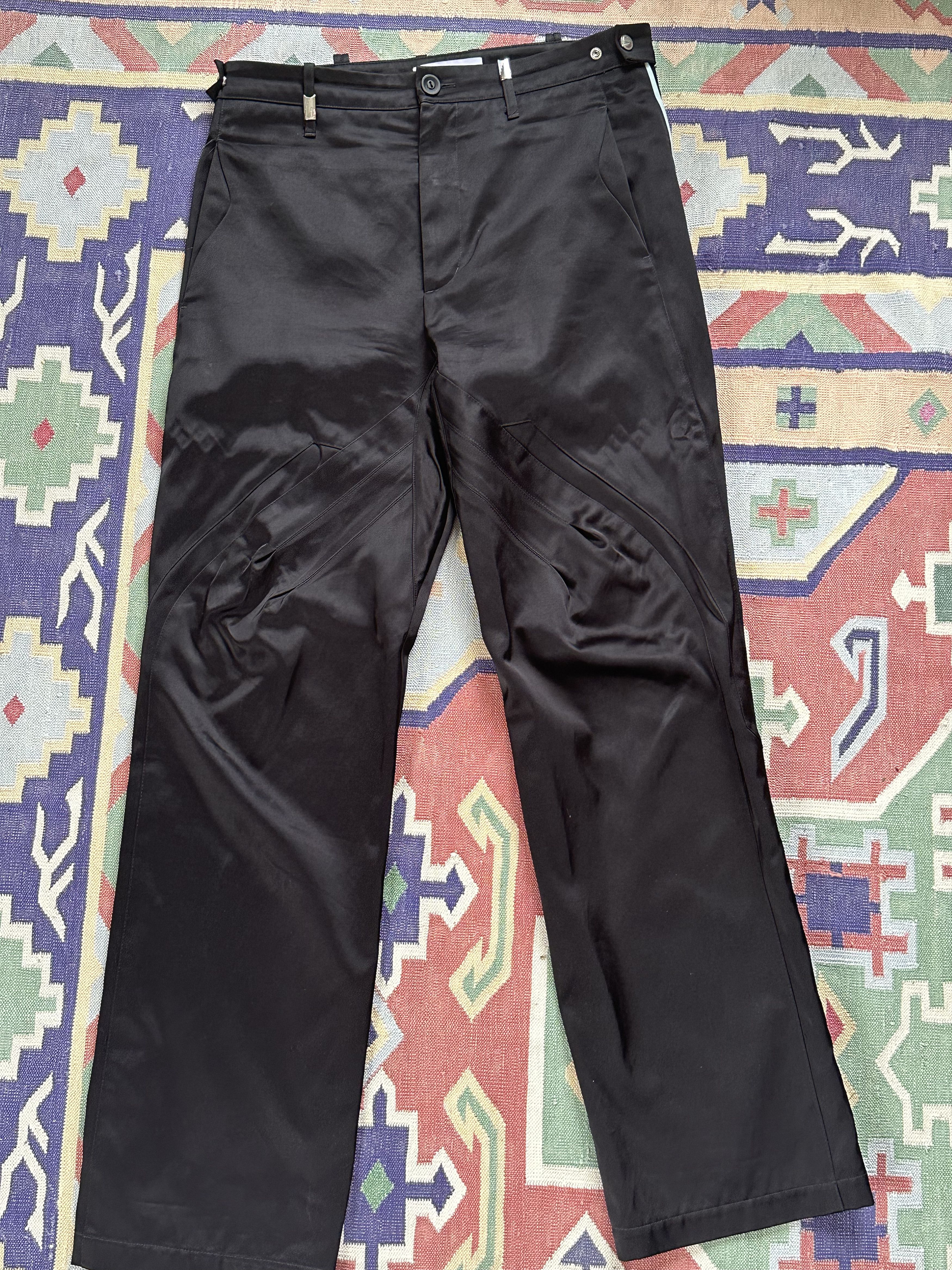 Kiko Kostadinov Black Itten Trousers Size US 32 / EU 48 - 3 Thumbnail