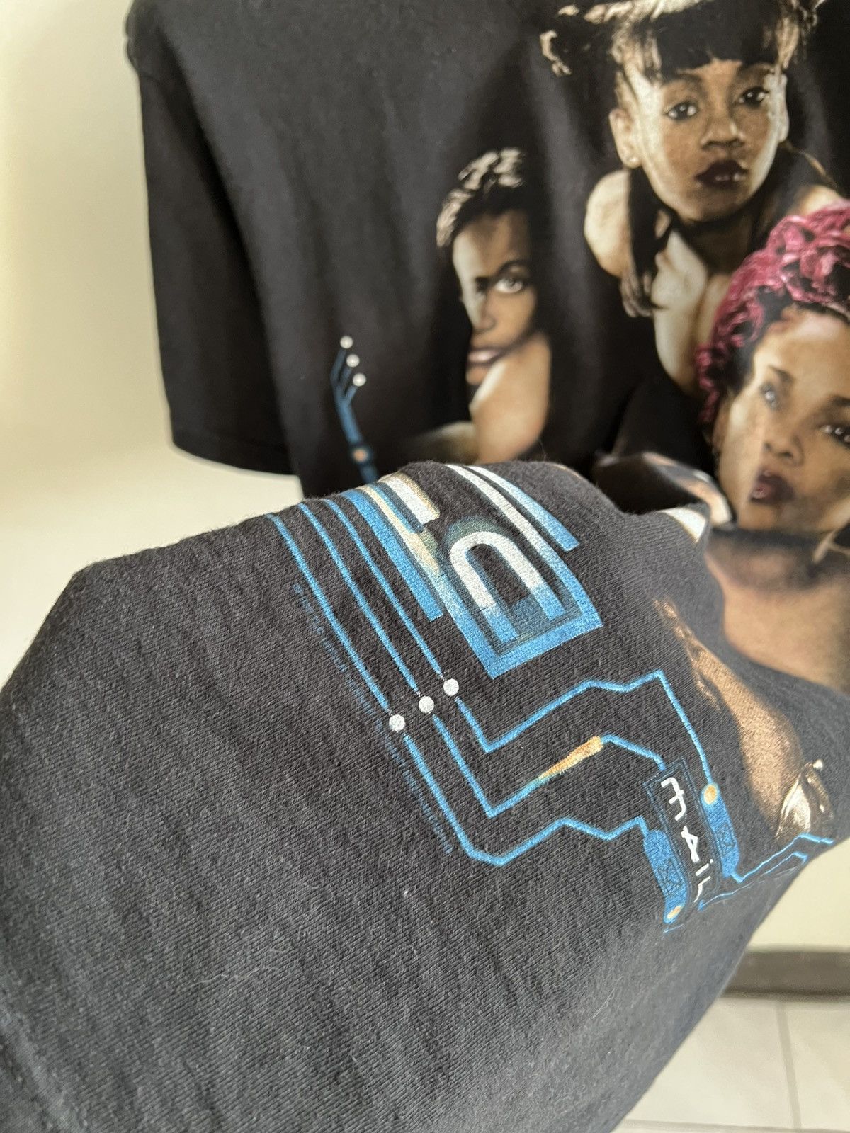 Rap Tees Vintage TLC 1999 rap tee Size US M / EU 48-50 / 2 - 6 Thumbnail