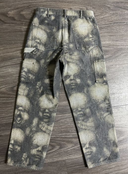 玄関先迄納品 Supreme H.R. Giger Double Knee Jean 32 - パンツ