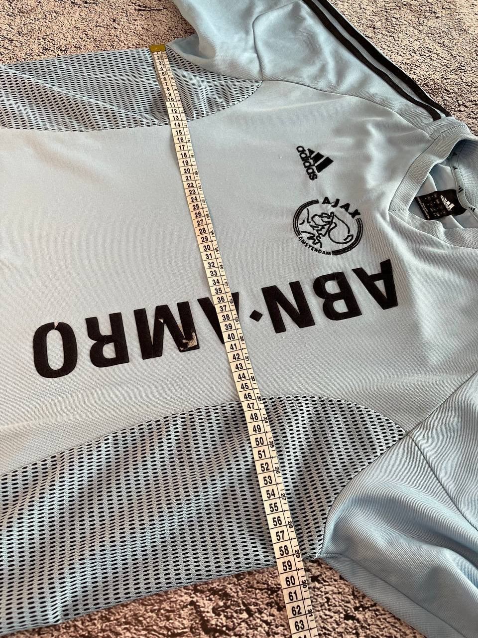 Vintage Ajax Amsterdam Away Football Shirt Jeresy Adidas Size L Size US L / EU 52-54 / 3 - 12 Thumbnail