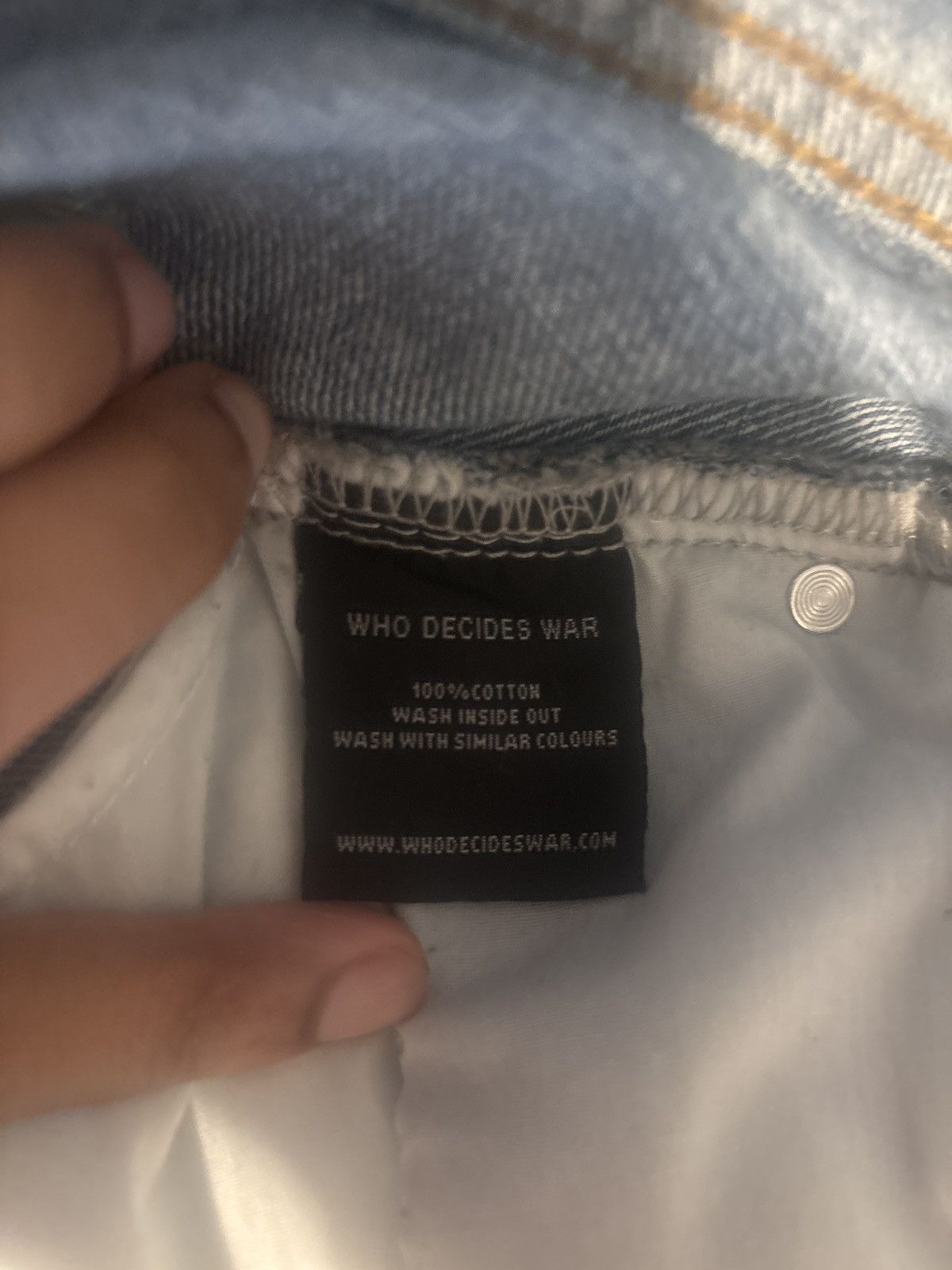 Who Decides War Who decides war full distress arch denim Size US 30 / EU 46 - 9 Thumbnail