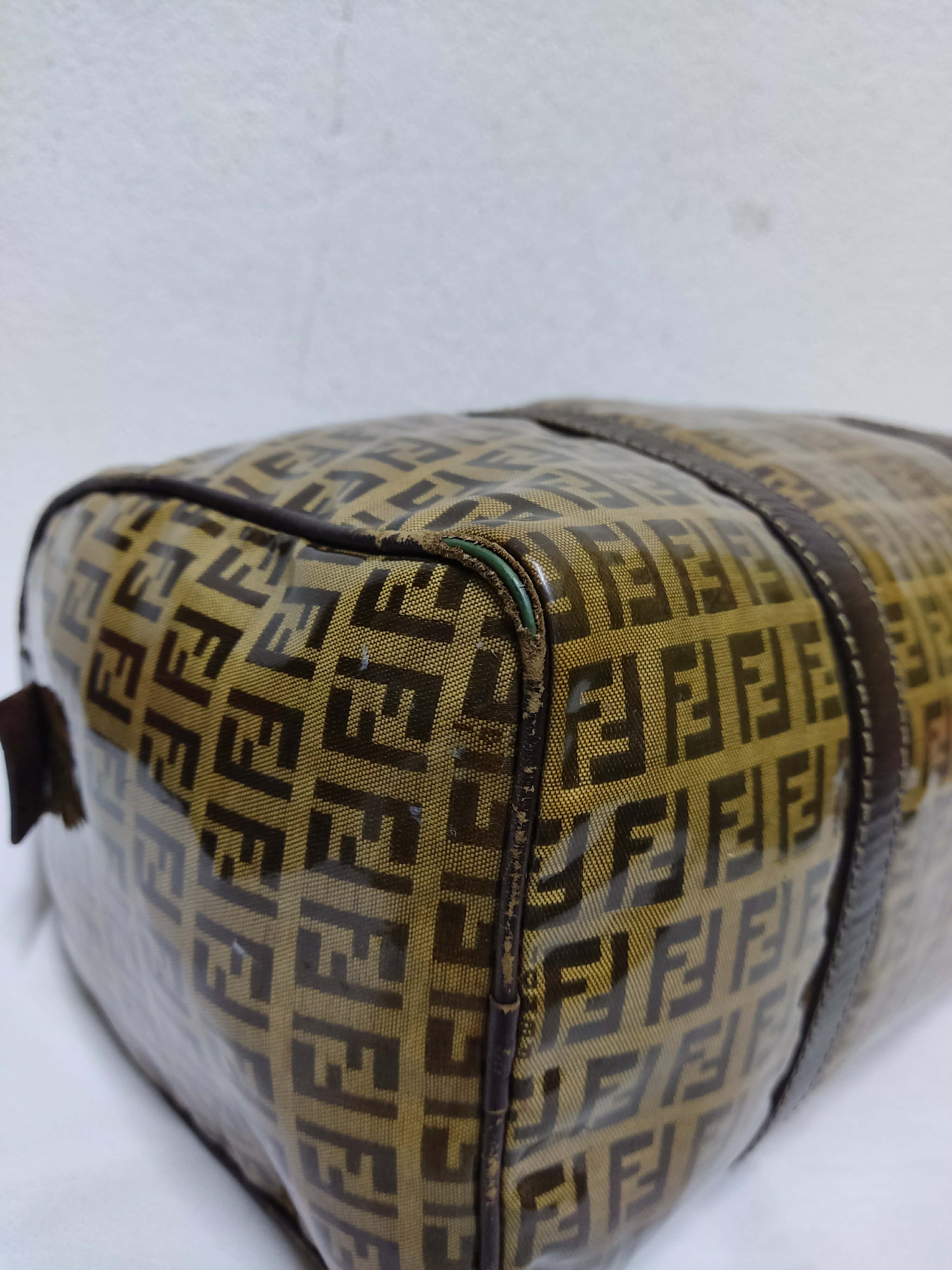Fendi Authentic FENDI Zucchino Mini Bostan Bag Handbag Size ONE SIZE - 15 Thumbnail