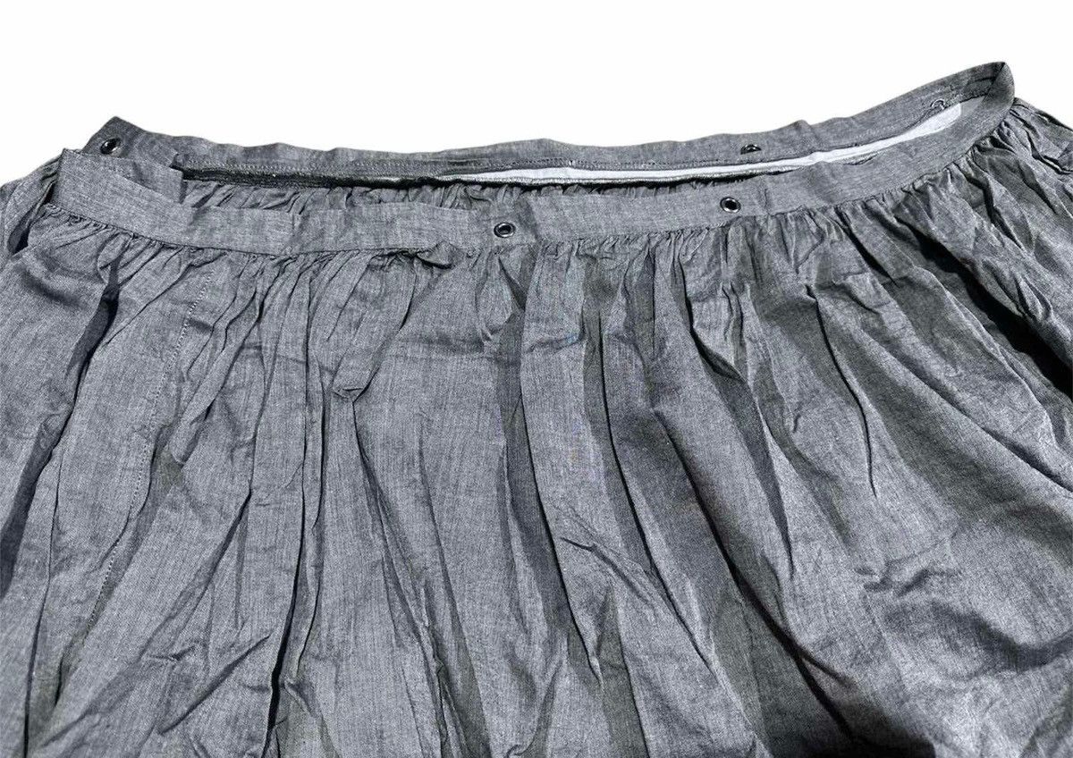 Hysteric Glamour × Japanese Brand × Yohji Yamamoto 🔥Sick Japanese Y’s By Yohji Yamamoto Super Wide Maxi Skirt Size 30" / US 8 / IT 44 - 3 Thumbnail