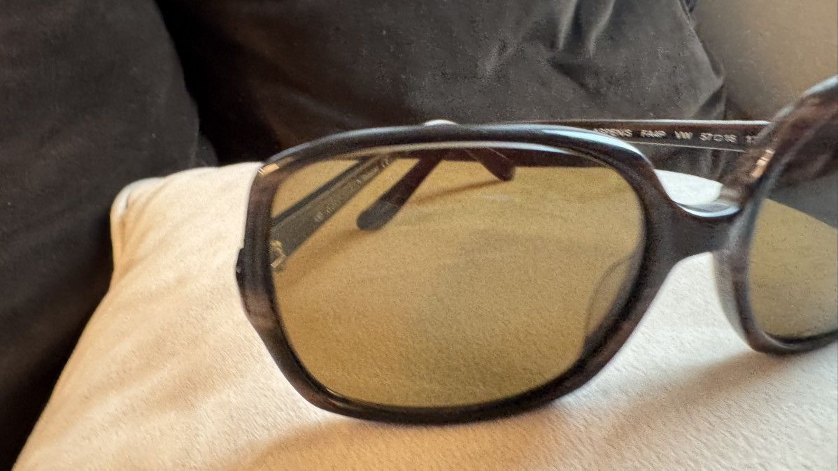 Kate Spade KATE SPADE Brown oversized sunglasses yellow lenses Size ONE SIZE - 5 Thumbnail