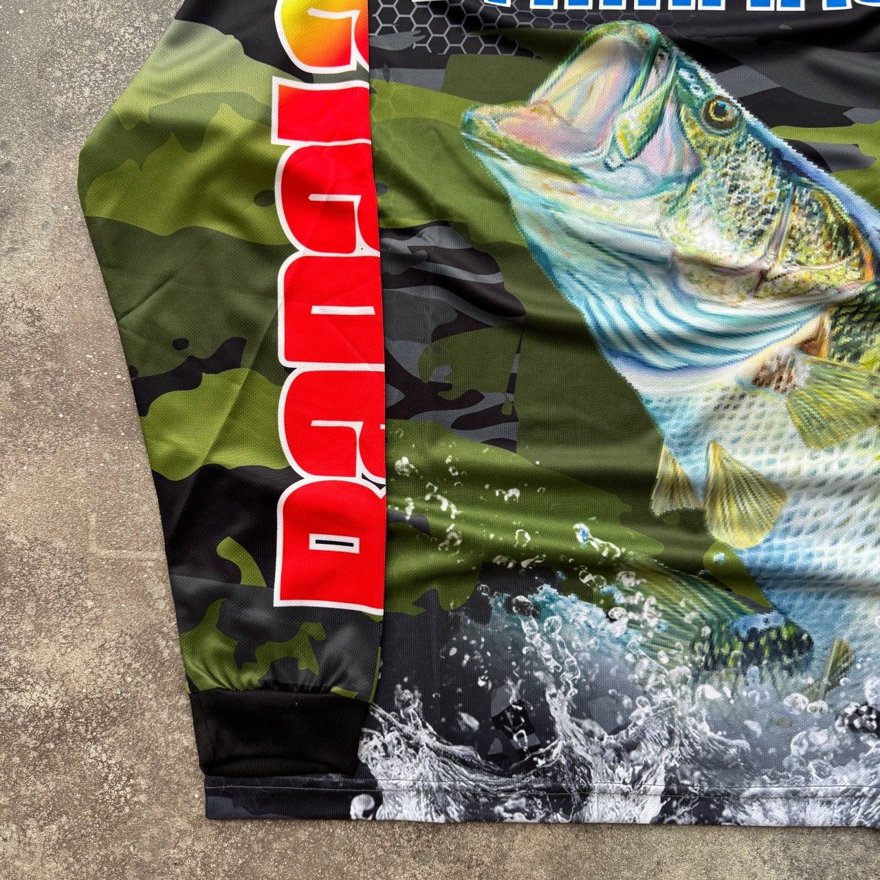 20471120 Shimano Y2K Fishing Racing Biker Jersey Size US M / EU 48-50 / 2 - 6 Thumbnail