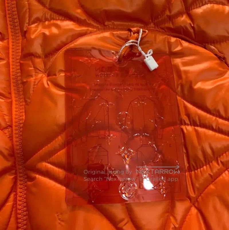 Louis Vuitton Louis Vuitton Orange Men's Down Jacket . Size US L / EU 52-54 / 3 - 3 Thumbnail