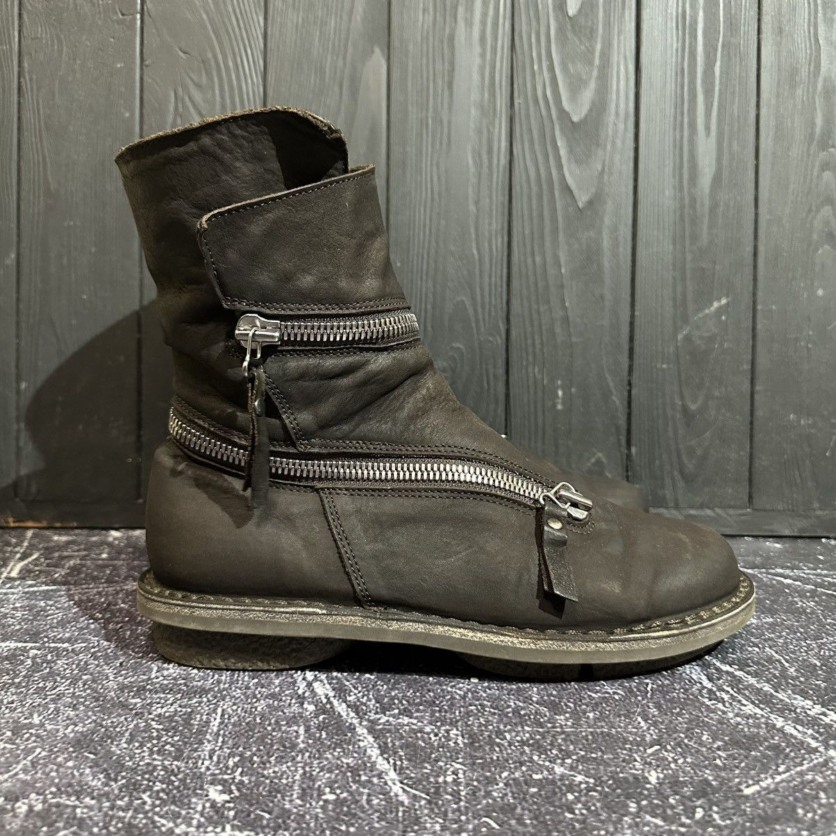 Trippen Trippen Helix Wrap Zip Leather Boots 39eu Rick Owens Style Size US 9 / IT 39 - 2 Thumbnail