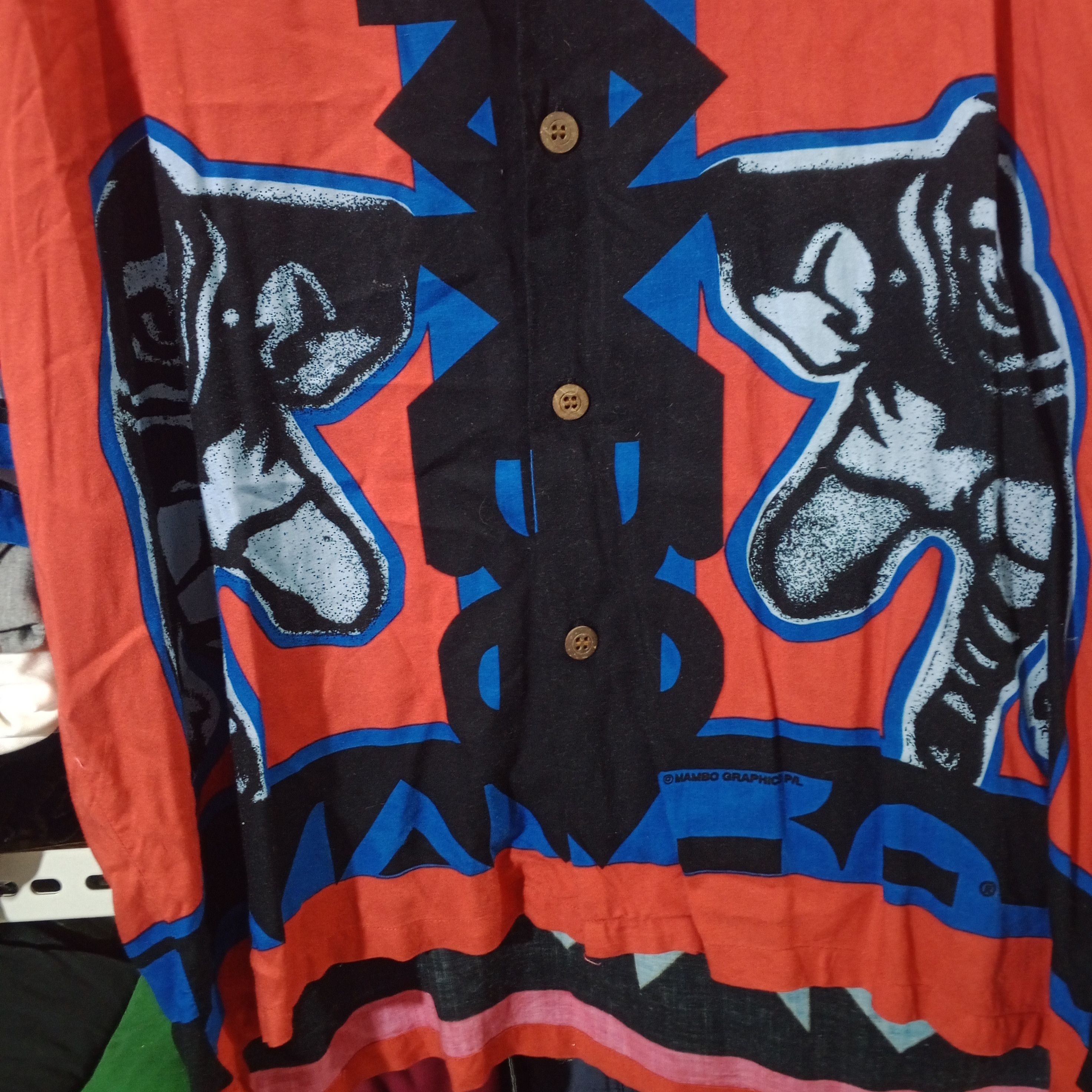Vintage Vintage Mambo Hawaii Shirt Size US XL / EU 56 / 4 - 3 Thumbnail