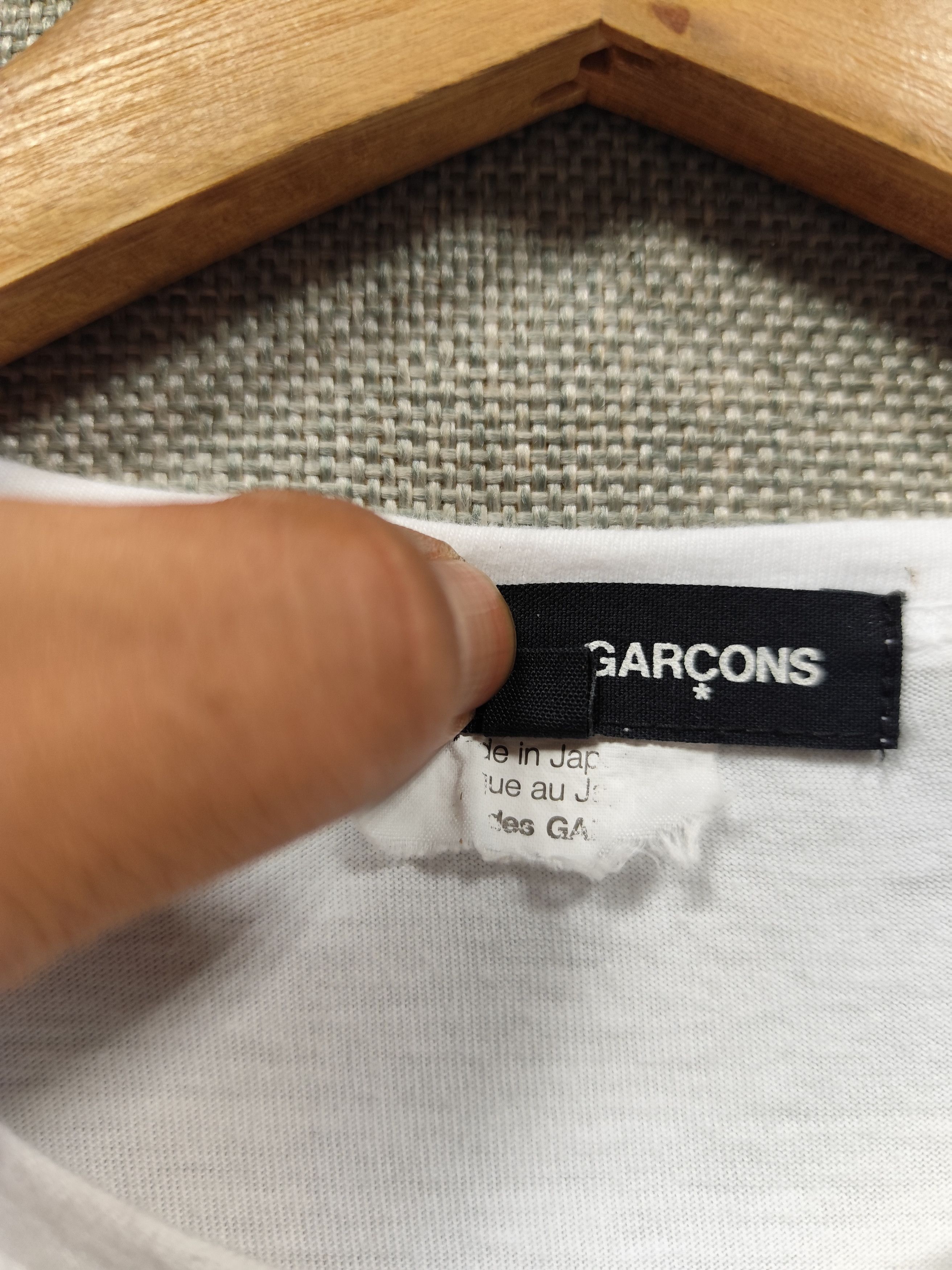 Comme des Garcons × Comme des Garcons Homme Plus T shirt comme des garcons live free with strong will Size US S / EU 44-46 / 1 - 6 Thumbnail