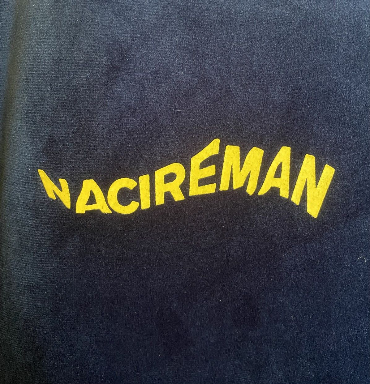 The Incorporated The Incorporated Blue Velour American Dream Hoodie nacirema Size US S / EU 44-46 / 1 - 2 Thumbnail