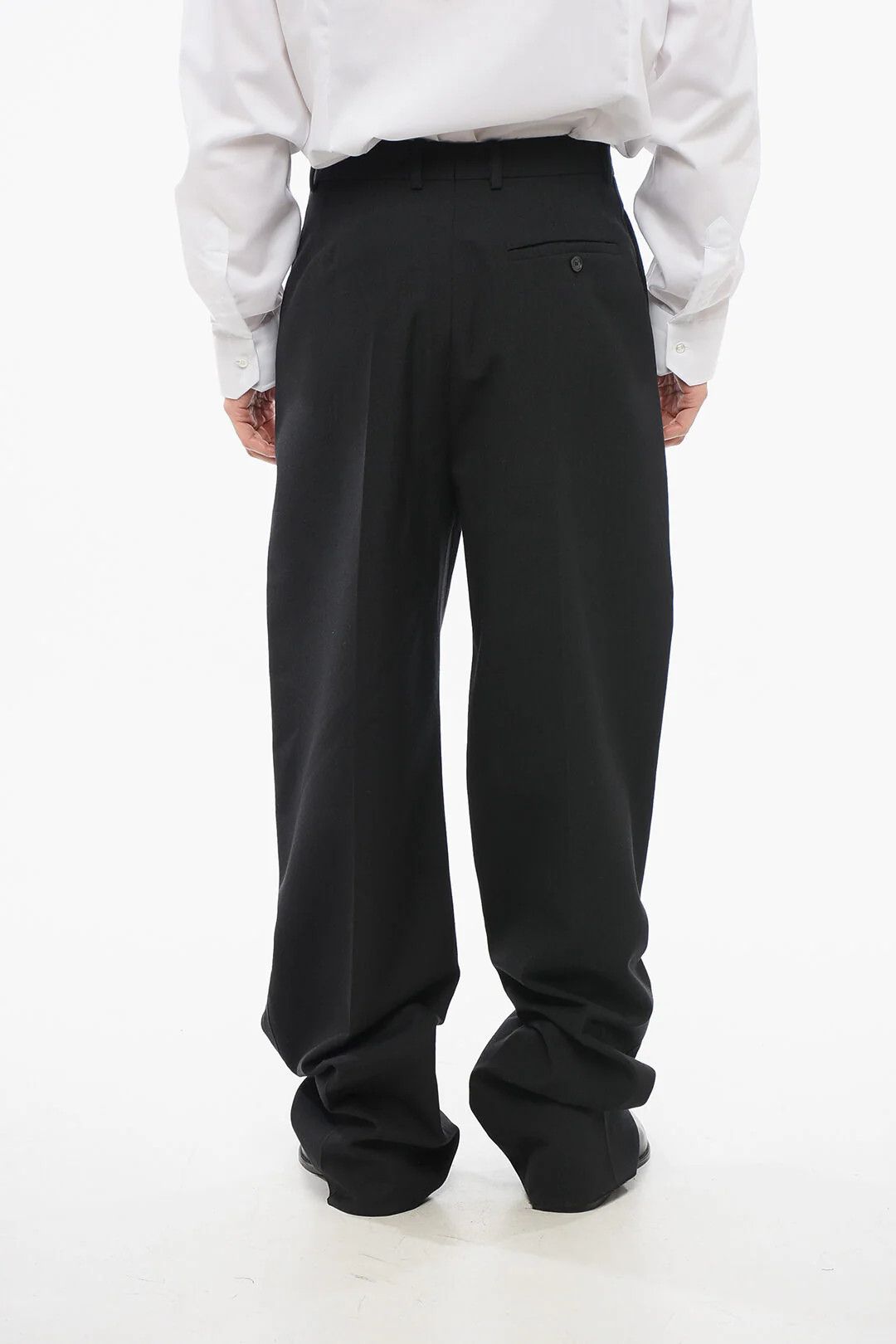 Balenciaga og1mm0426 Four-Pocket Wool Pant in Black Size US 30 / EU 46 - 2 Thumbnail