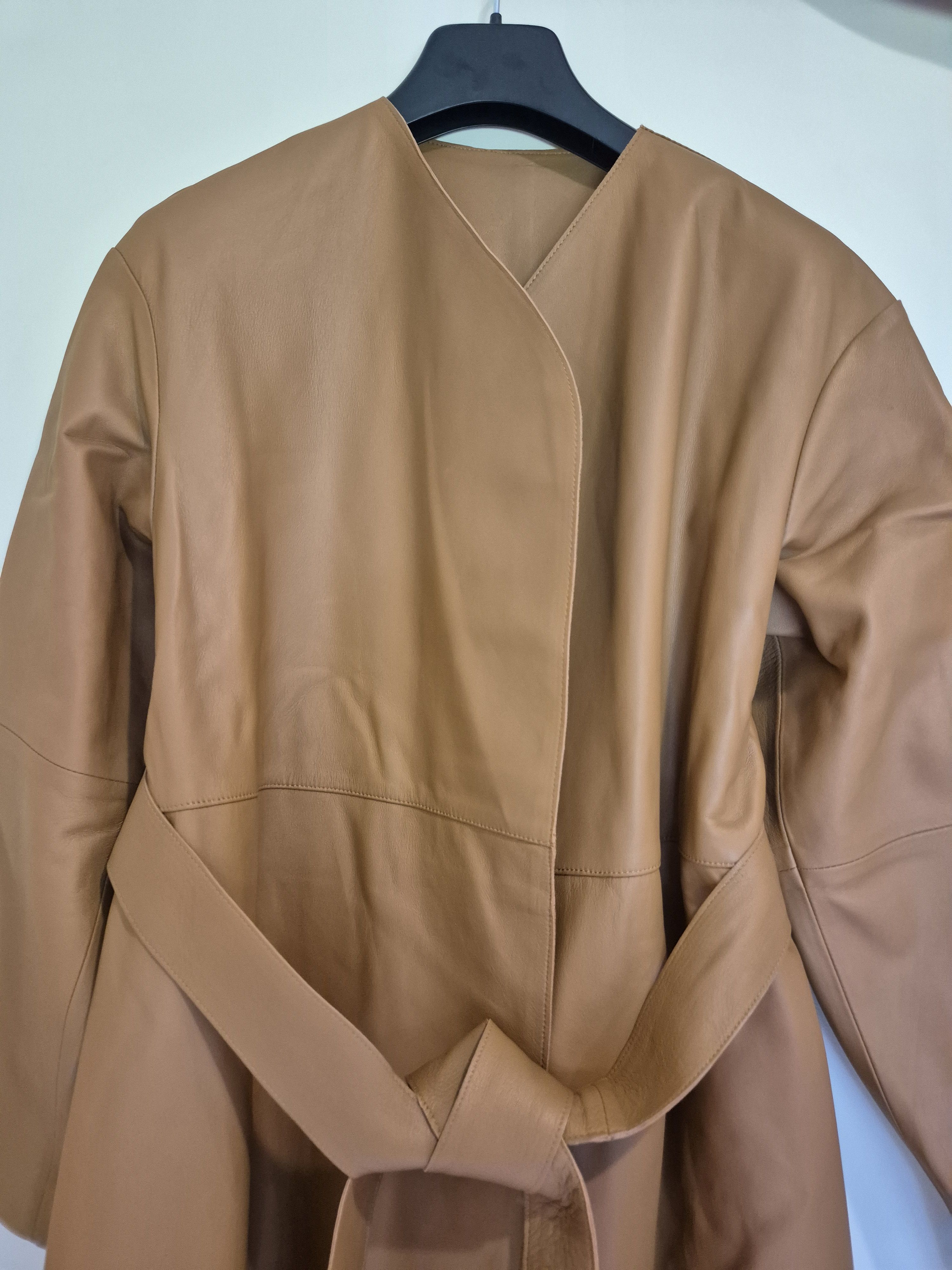 Cos Cos brown natural leather coat Size XS / US 0-2 / IT 36-38 - 4 Thumbnail