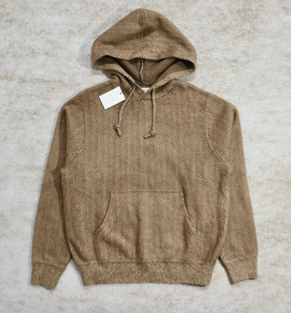 Aime Leon Dore Aime Leon Dore Brushed Herringbone Hoodie Size US S / EU 44-46 / 1 - 1 Thumbnail