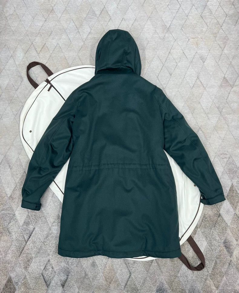 Loro Piana LORO PIANA A coat made of sheep and mink fur Size US L / EU 52-54 / 3 - 2 Thumbnail