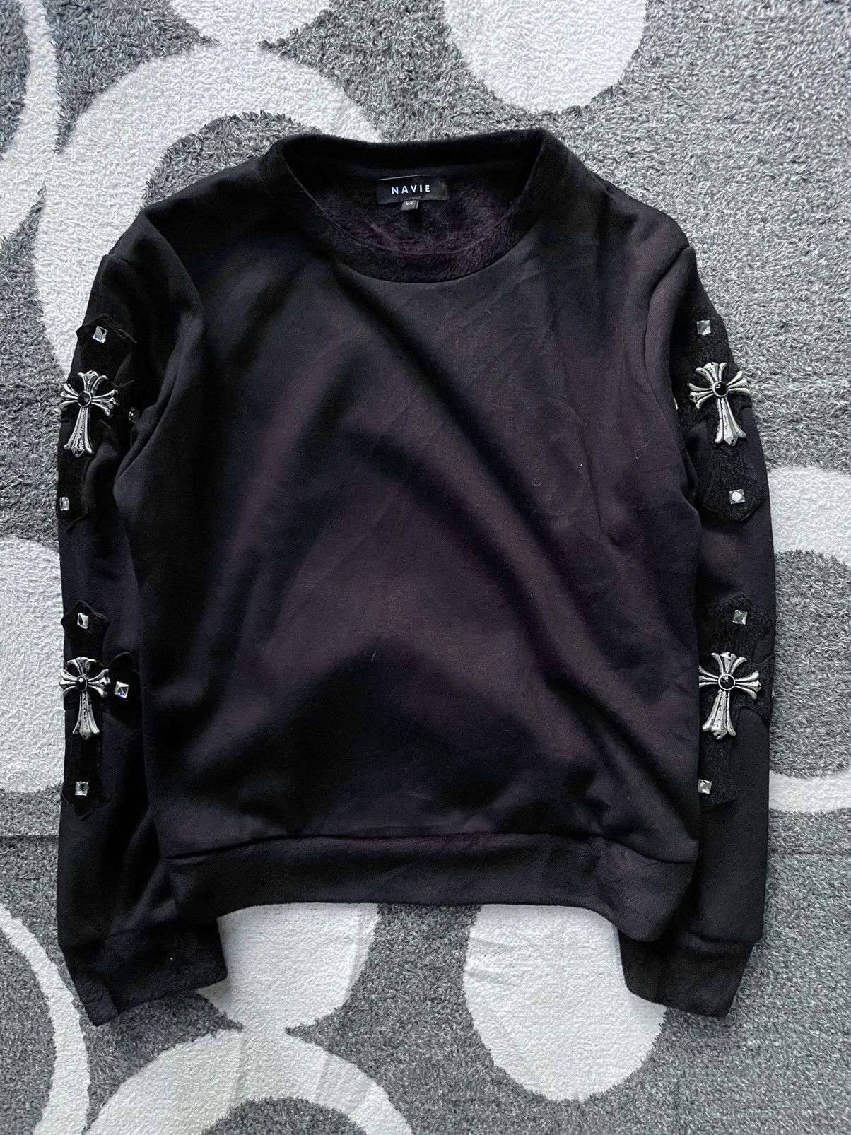 20471120 IRON CROSS SWEATSHIRT FUR MATERIAL Size US M / EU 48-50 / 2 - 1 Thumbnail