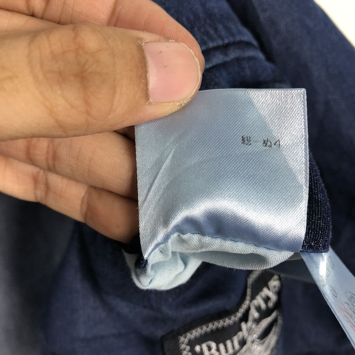 Burberry 📌Vintage Chore Jacket Denim Blue Burberrys Double Breast Size US M / EU 48-50 / 2 - 22 Thumbnail