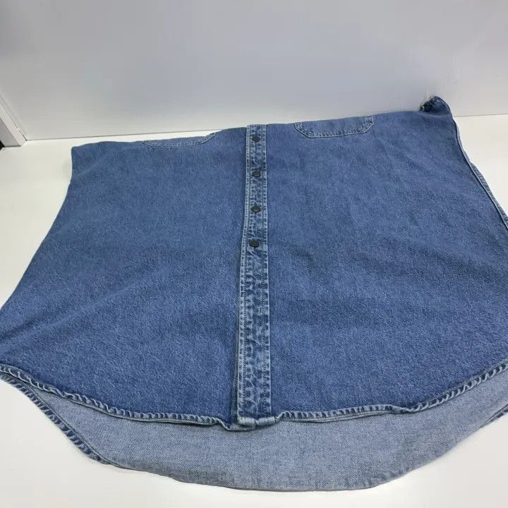 Balenciaga Balenciaga Denim Hooded Jacket for Men 0079-2507 Size US M / EU 48-50 / 2 - 3 Thumbnail