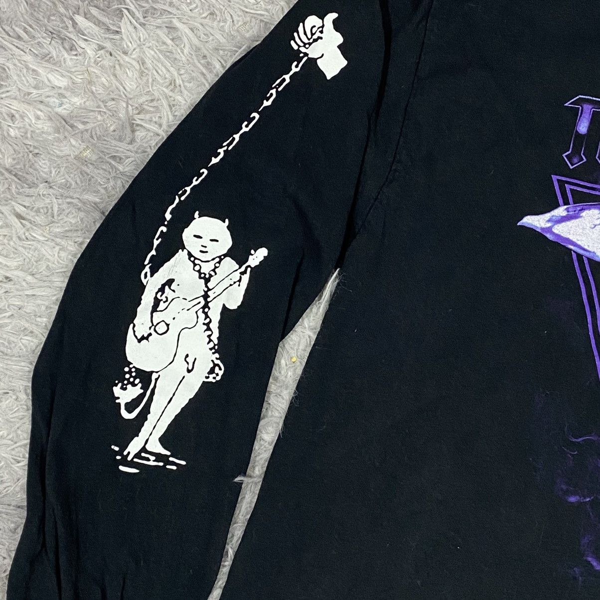Band Tees × Gildan × Vintage Tenacious D tour setlist longsleeve Size US XL / EU 56 / 4 - 5 Thumbnail