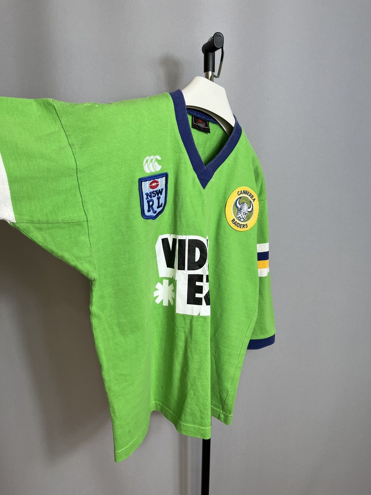 Sports Specialties 1990 1991 Canberra Raiders Rugby League Shirt Adults Cotton Size US L / EU 52-54 / 3 - 3 Thumbnail