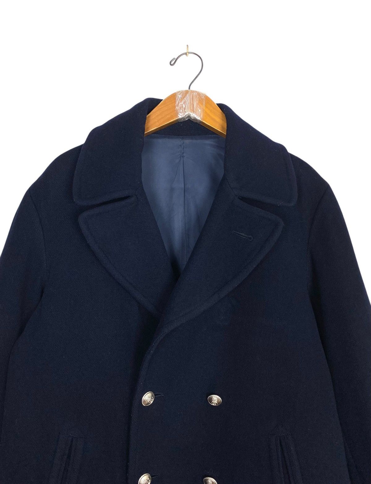 45rpm Rare‼️ Vintage 45rpm Pea Coat Double Breasted Made in Japan Size US M / EU 48-50 / 2 - 4 Thumbnail