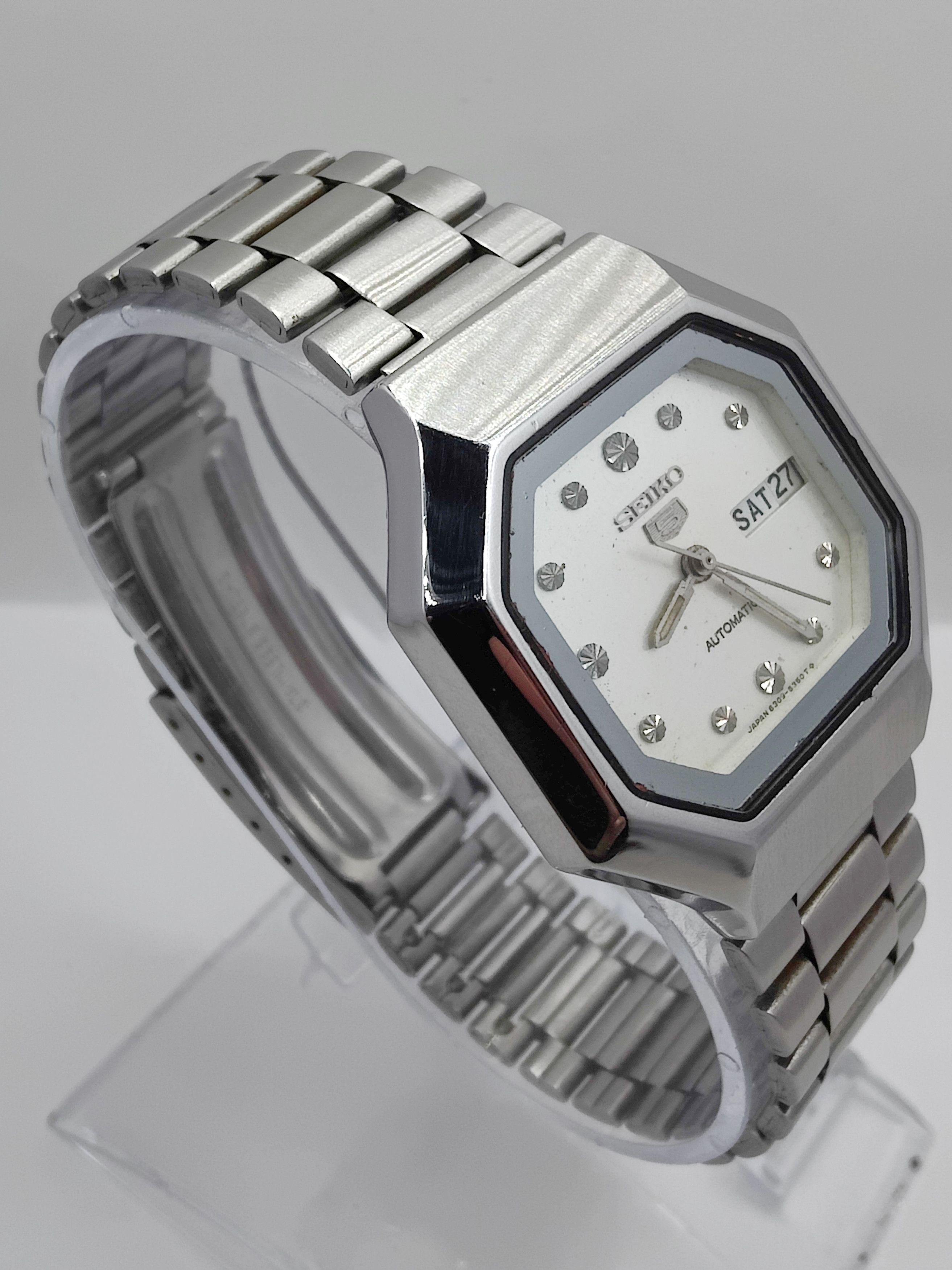 Seiko Seiko 5 Automatic Day/Date Men's wrist watch Japan Size 36 - 5 Thumbnail