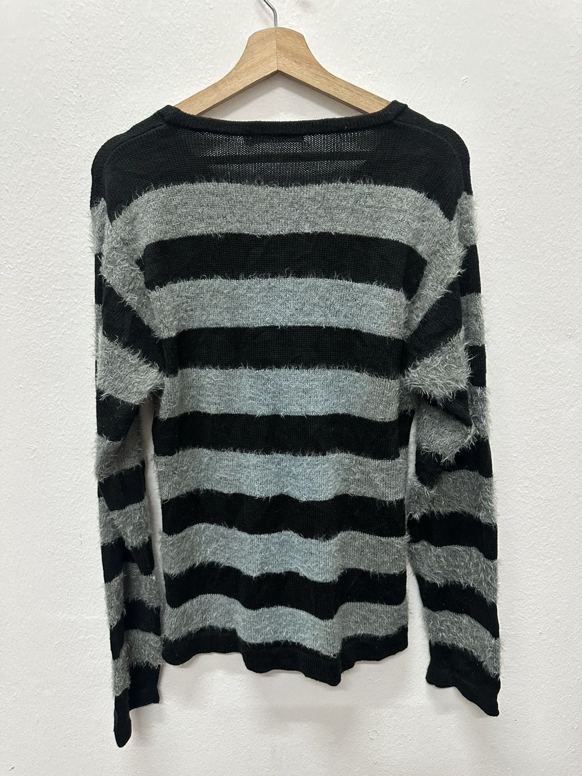 semanticdesign Semanticdesign Stripe Mohair Knitwear Size US L / EU 52-54 / 3 - 12 Thumbnail