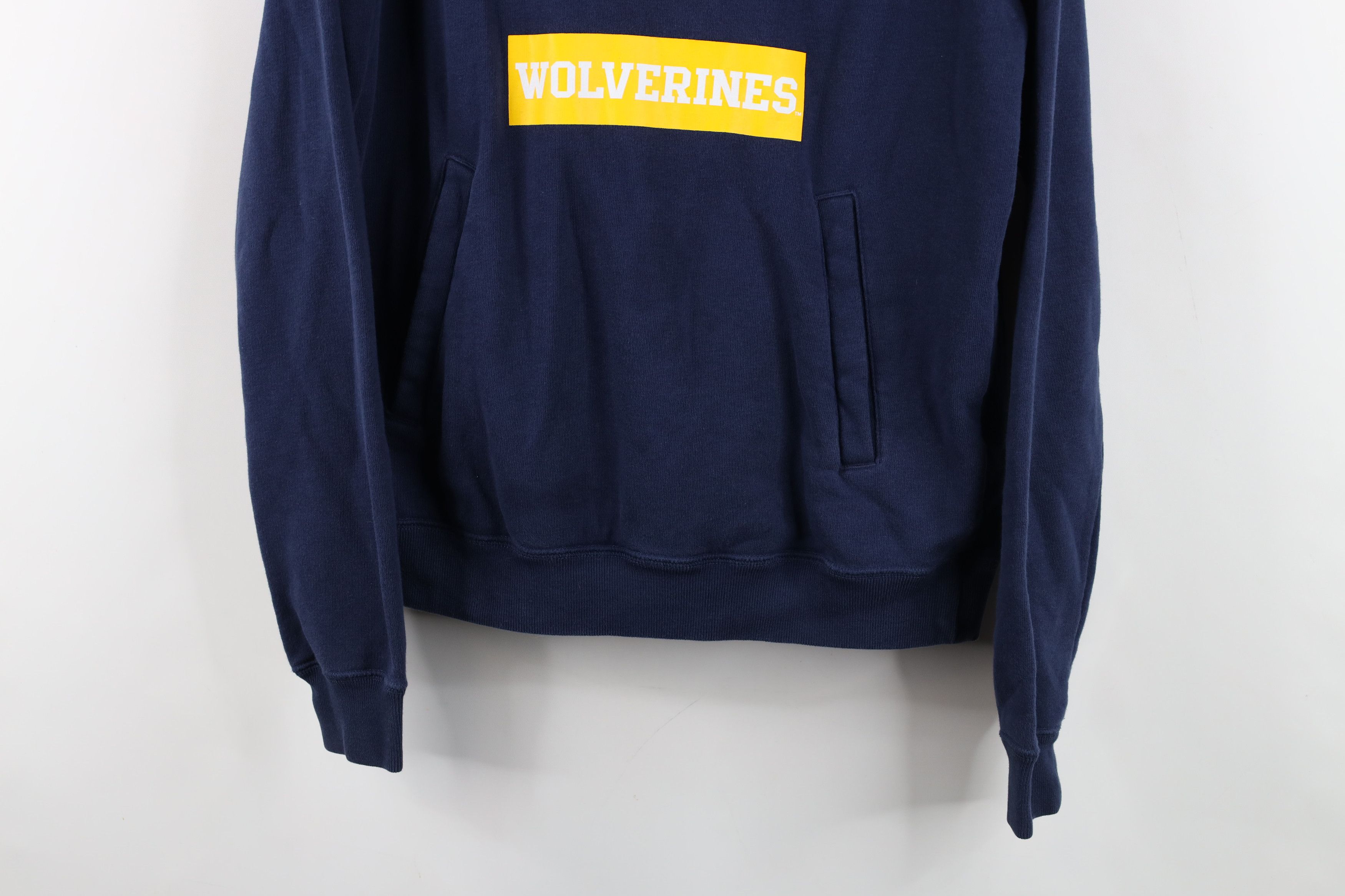 Nike Nike Neck University of Michigan Hoodie Sweatshirt Blue Size M / US 6-8 / IT 42-44 - 3 Thumbnail