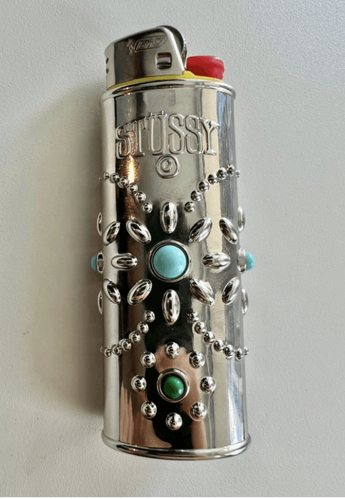 Stussy Stüssy Metal Bejeweled Lighter Case | Grailed