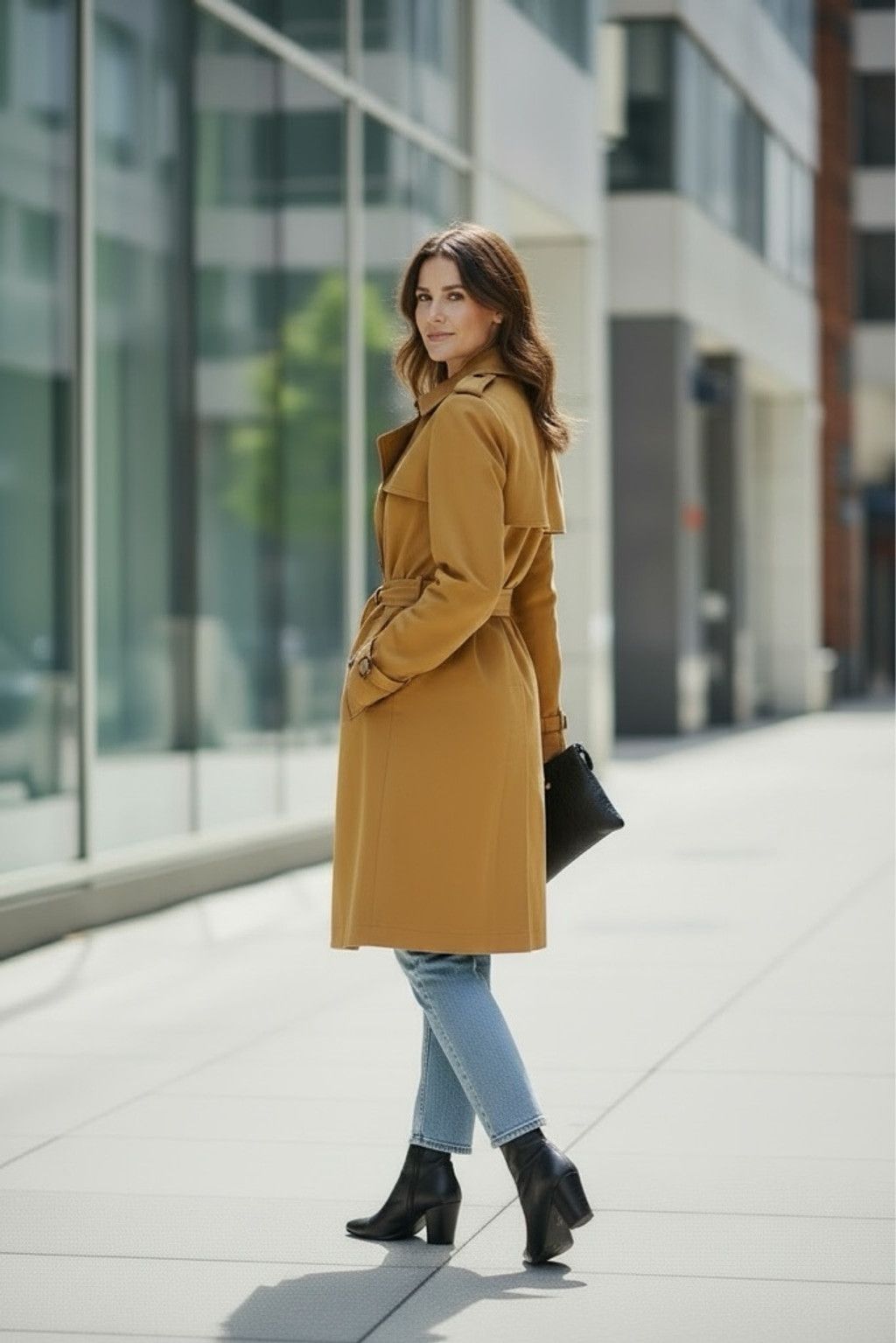 J.Crew Women's J.Crew Tan Trench Coat Size 2 Size XS / US 0-2 / IT 36-38 - 2 Thumbnail