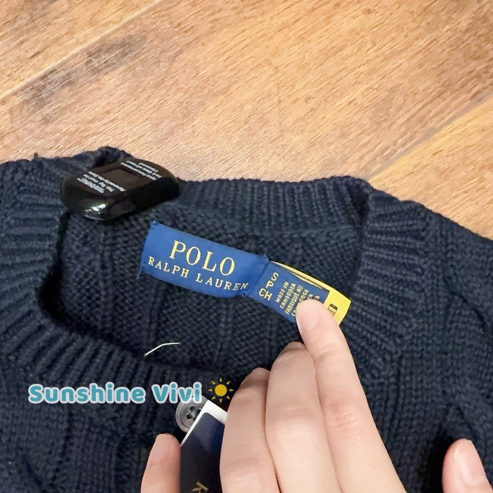 Polo Ralph Lauren NWT Polo Ralph Lauren Cable Knit Cardigan Sweater S BLUE Size S / US 4 / IT 40 - 3 Thumbnail