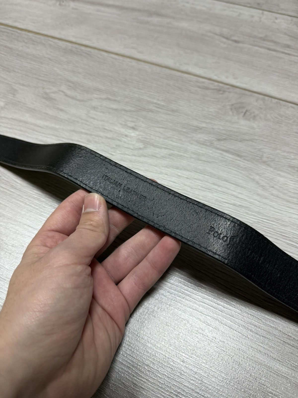 Polo Ralph Lauren POLO Ralph Lauren vintage leather belt 34 size Size ONE SIZE - 7 Thumbnail