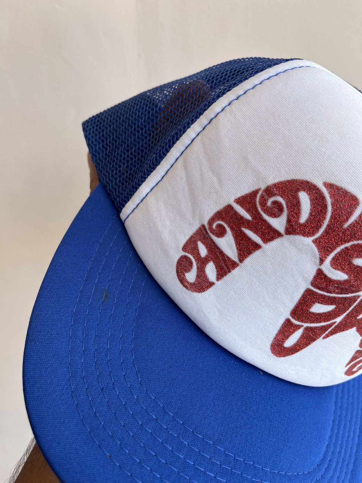 Evisu × Japanese Brand 🔥Y2K EVISU SEAGULL ANDY SOUWER TRUCKER HAT Size ONE SIZE - 11 Thumbnail