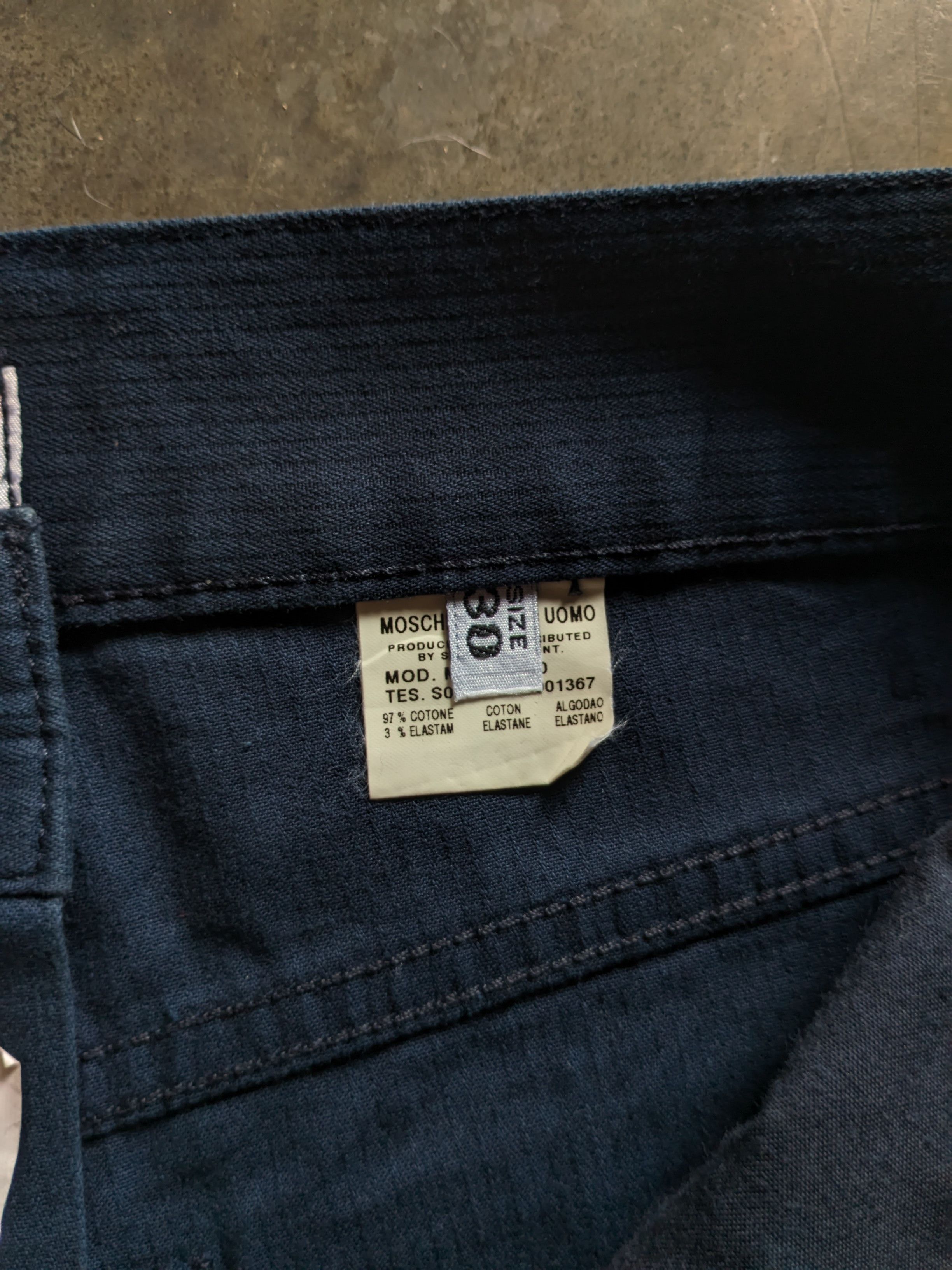 Moschino Vintage moschino regular jeans pants Size US 30 / EU 46 - 6 Thumbnail