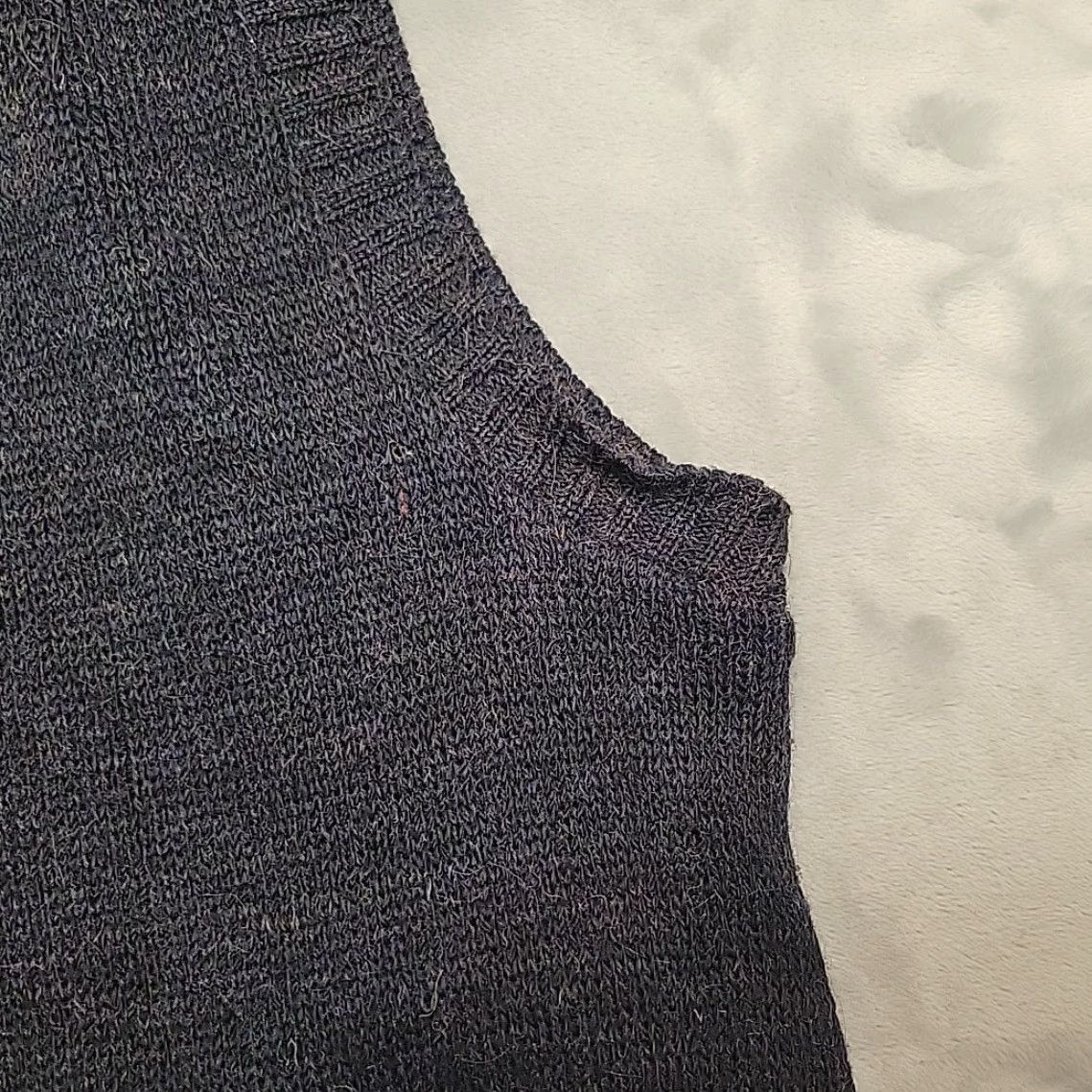 Vintage VINTAGE Protege Sweater Vest Mens 2XL Blue Alpaca Wool Blend V-Neck Pullover Classic Knit Vest Crewneck? Size US XXL / EU 58 / 5 - 7 Thumbnail