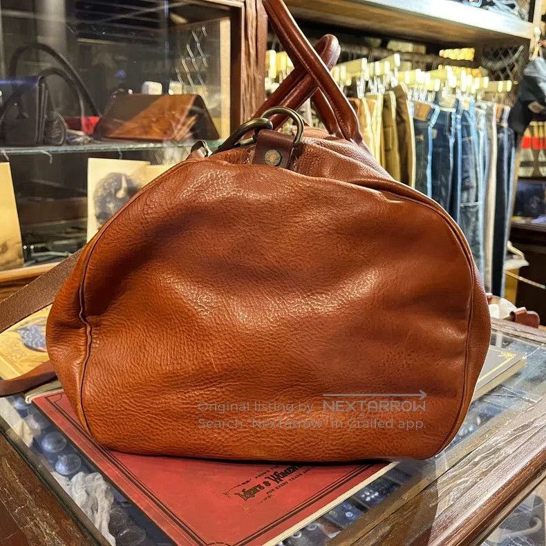 RRL Ralph Lauren RRL Ralph Lauren Full leather Boston travel bag shoulder b Size ONE SIZE - 8 Thumbnail