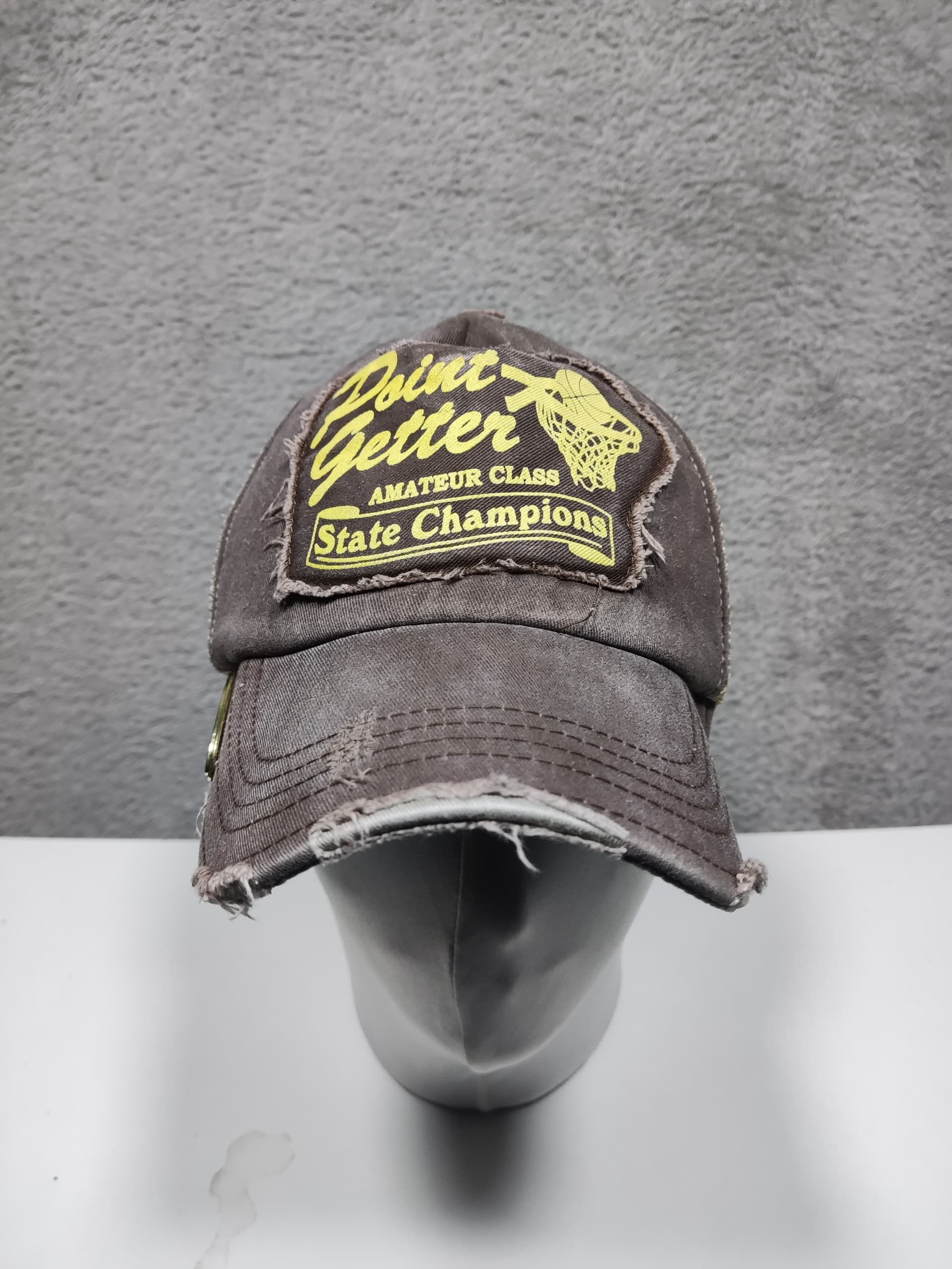 Vintage Vintage Distressed Attention Trucker Hat Point Getter Size ONE SIZE - 1 Thumbnail