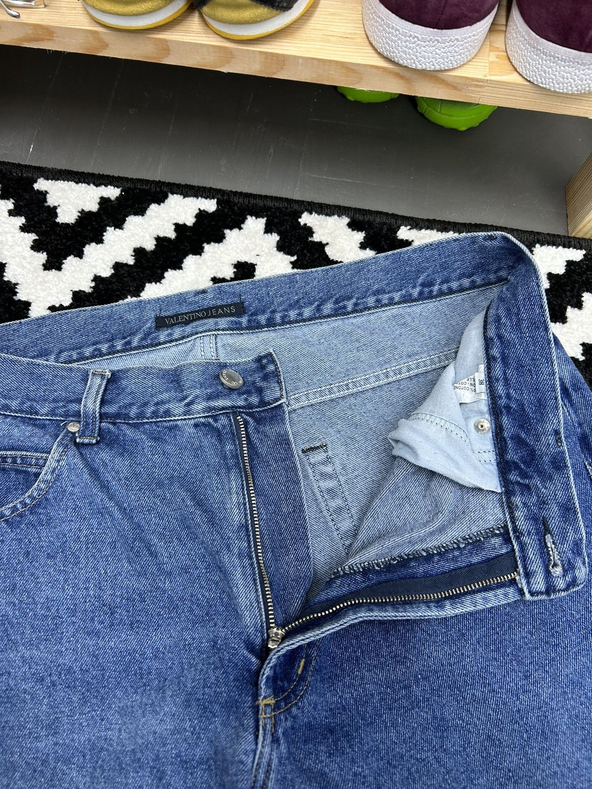 Valentino × Vintage Valentino Vintage denim jeans size 36 Size US 36 / EU 52 - 4 Thumbnail