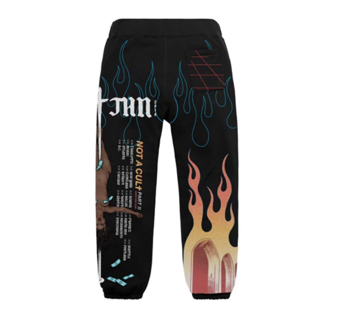 Other 🆕 Not a Cult sweatpants Christian ✝️ Sex Club By St Jhn🎸 Size US 36 / EU 52 - 2 Thumbnail