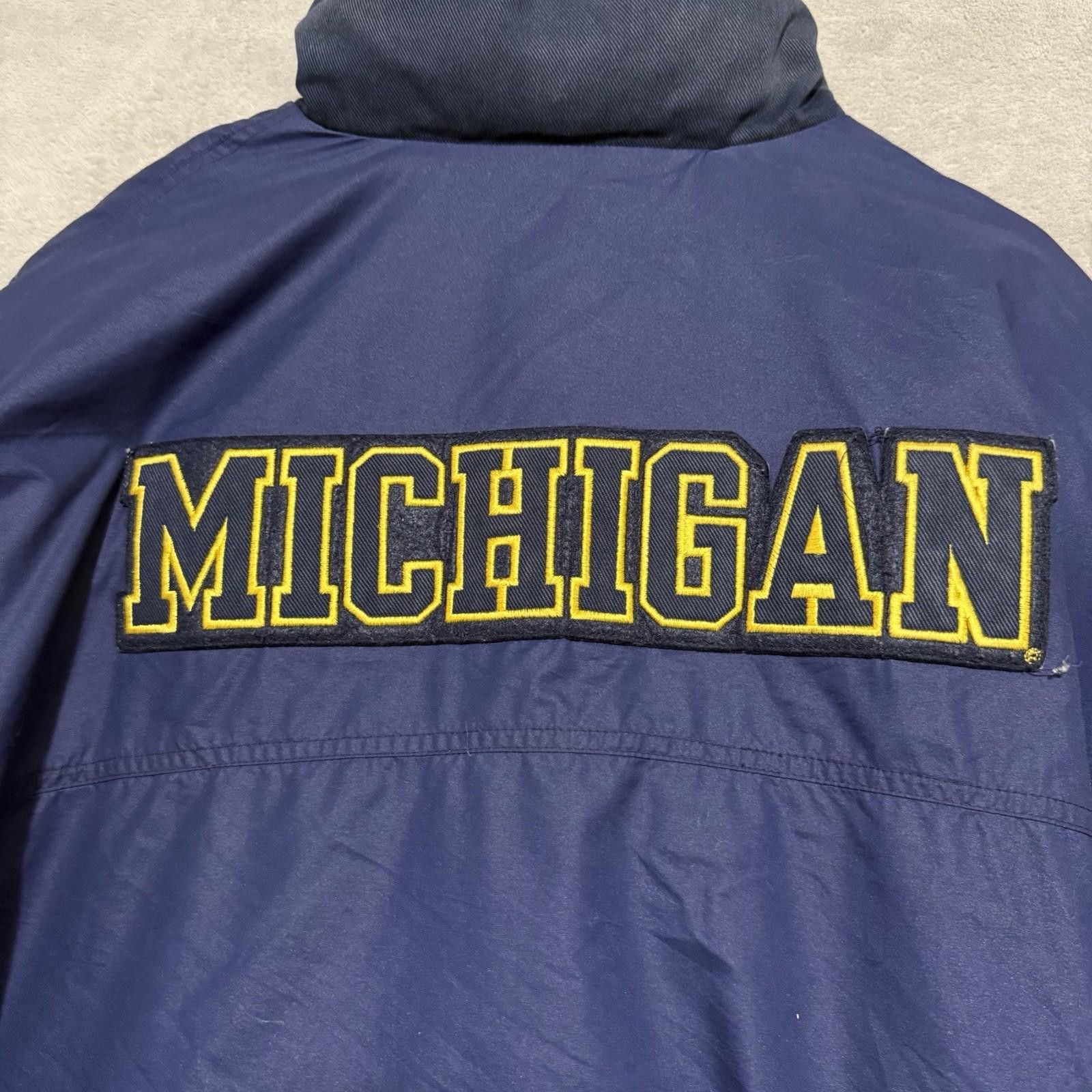 Nike 90s Michigan Wolverines Puffer Jacket Size XL Men’s Size ONE SIZE - 9 Thumbnail