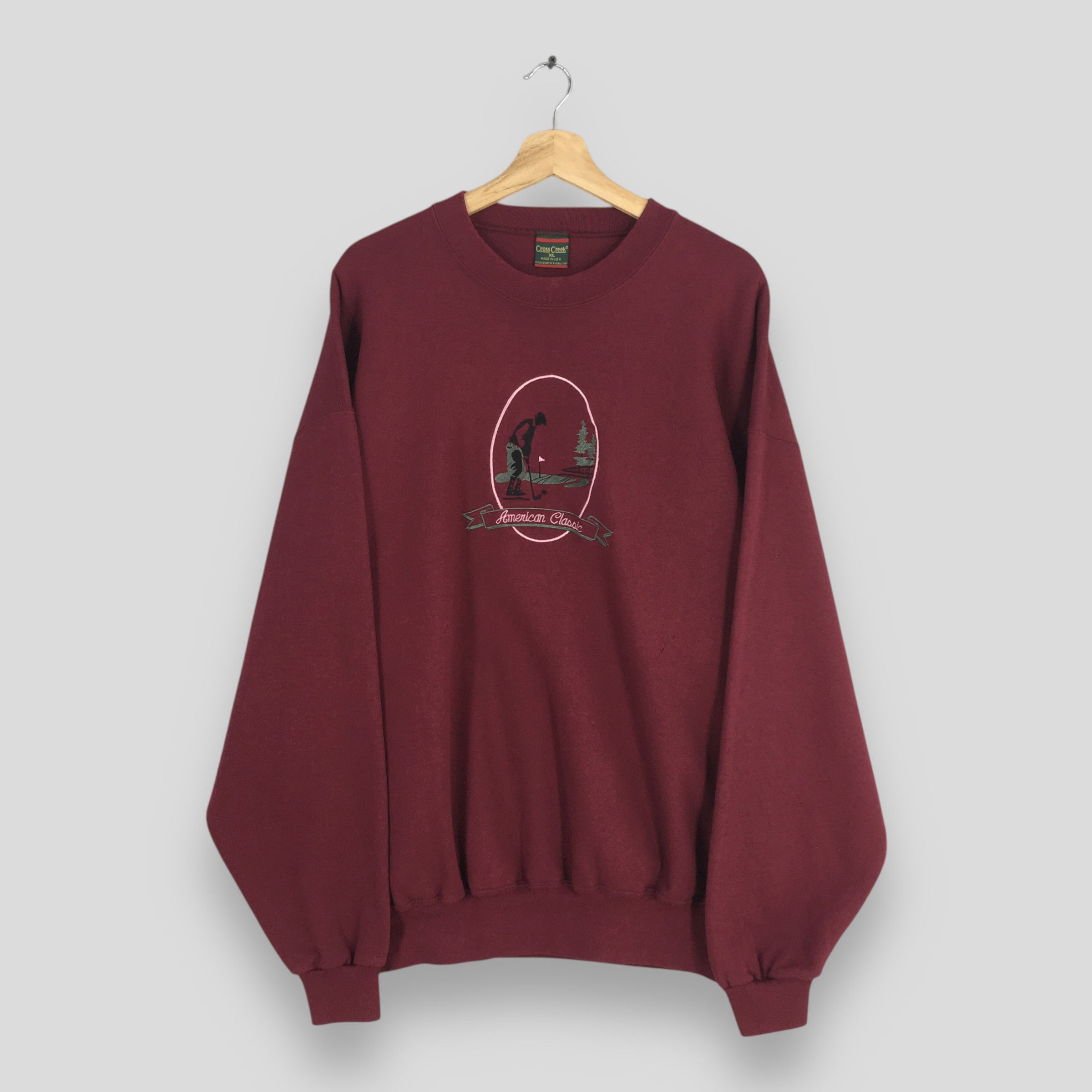 Callaway Golf Vintage American Classic Golf Red Sweatshirt XLarge Size US XL / EU 56 / 4 - 1 Thumbnail