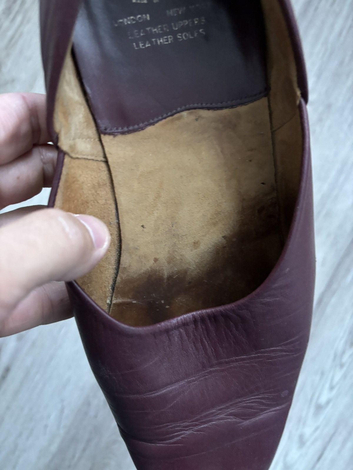 Church's Vintage Church’s Brown Leather Flats Shoes UK 9 / US 10 Size US 10 / EU 43 - 22 Thumbnail